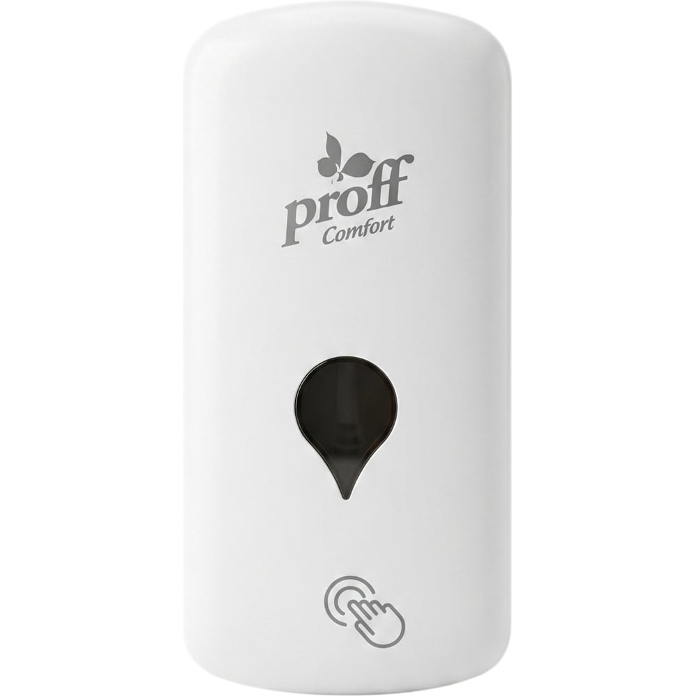 Диспенсер для жидкого и пенного мыла Proff Comfort ПУШ 1 л, белый, наливной 230150