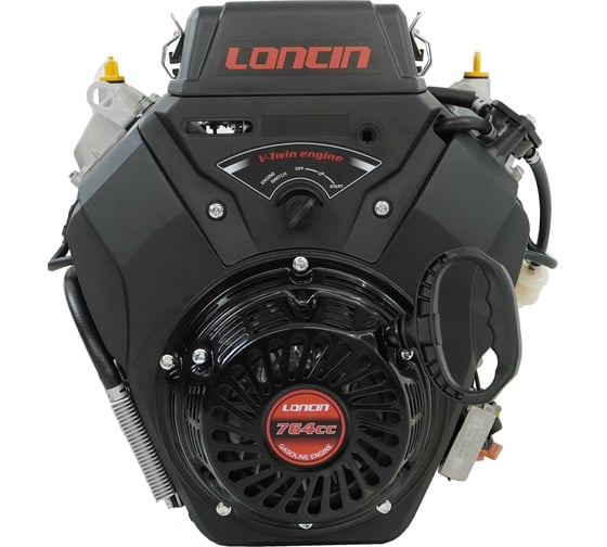 Изображение товара Двигатель Loncin LC2V80FD (H type) V-образн,764 см3, D25 мм, 20А руч. и эл.запуск (б/глуш)(трос.упр) 00-00162064