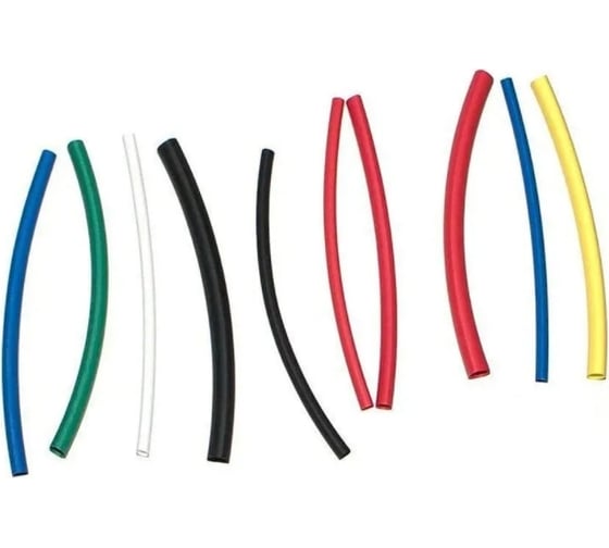 Изображение товара Термоусадочная трубка DolleX, набор 10 шт. 3 - 6 мм разноцветные TT-010