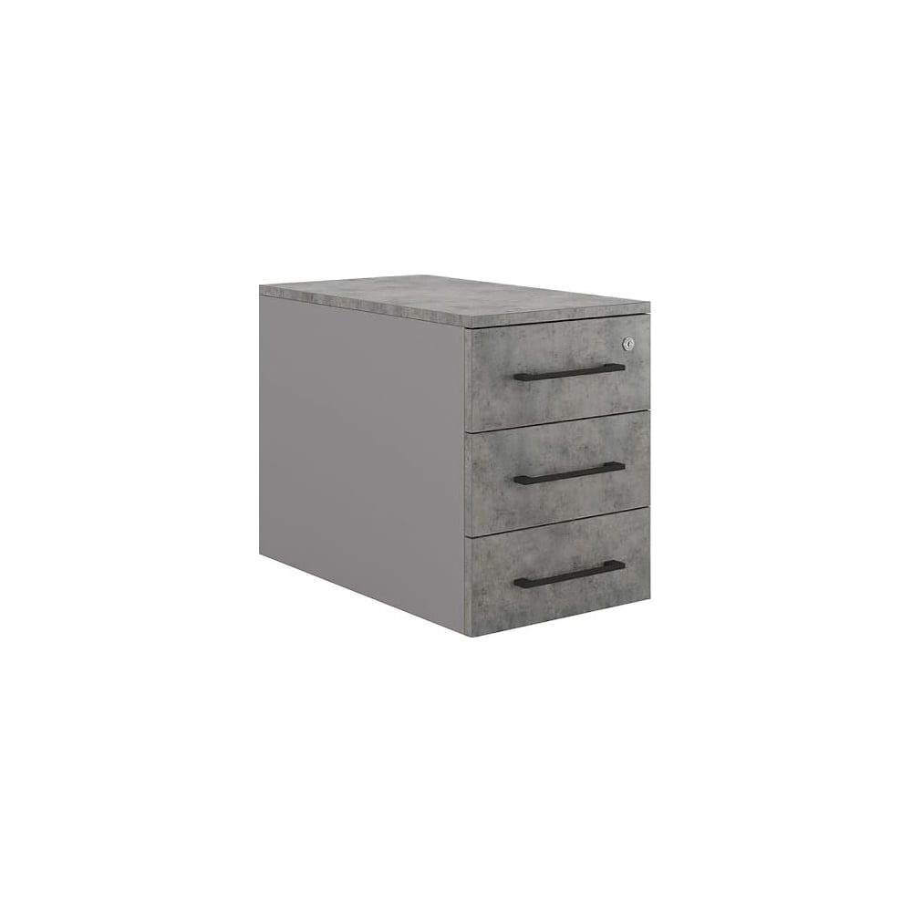 Тумба приставная Kobor TS3-40/80 aluminum/chicago 221605