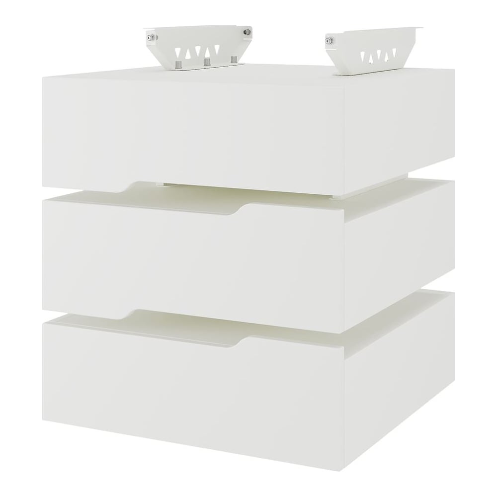 Тумба подвесная Kobor на 3 ящика T-3 white/premium 230479