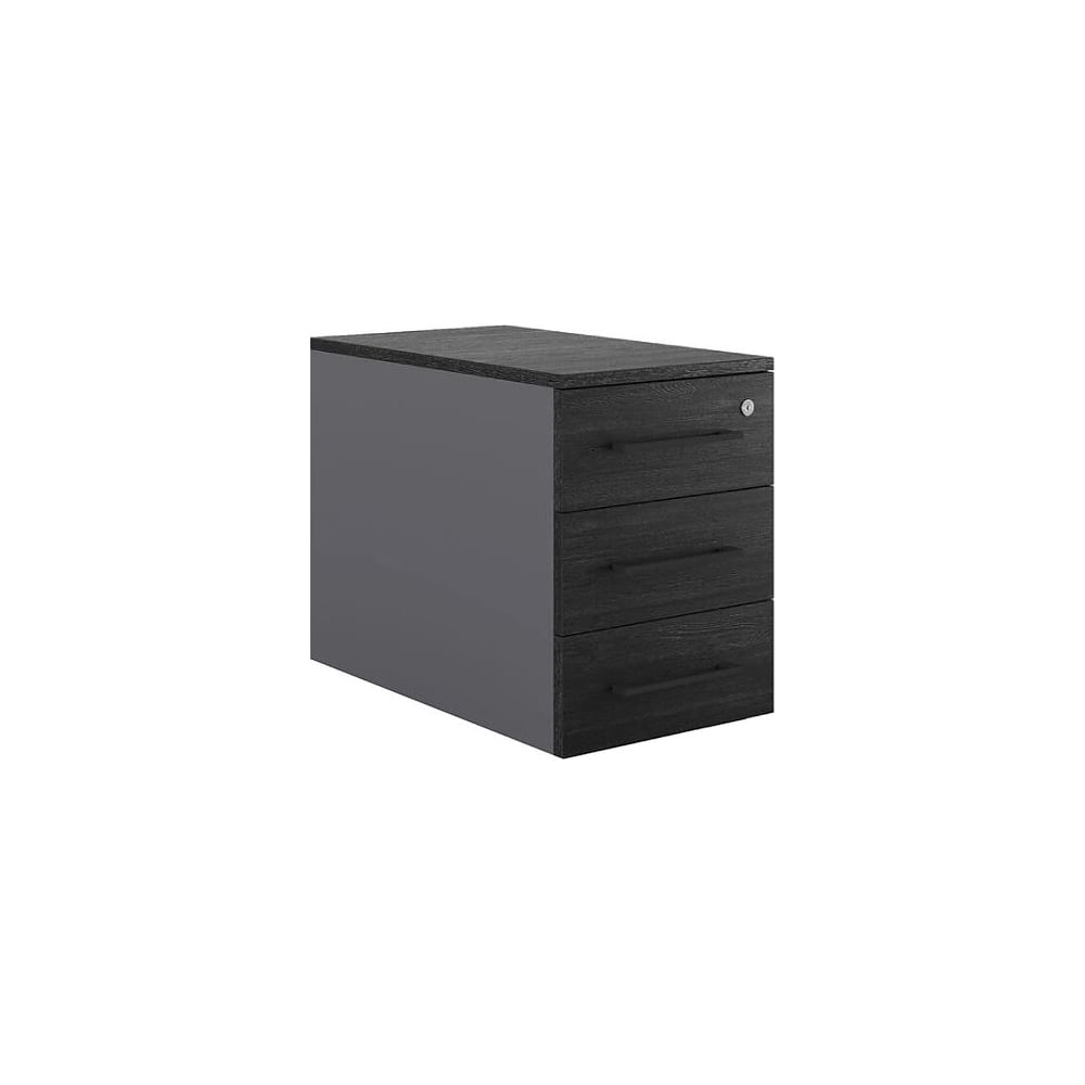 Тумба приставная Kobor TS3-40/70 graphite/wood 221595