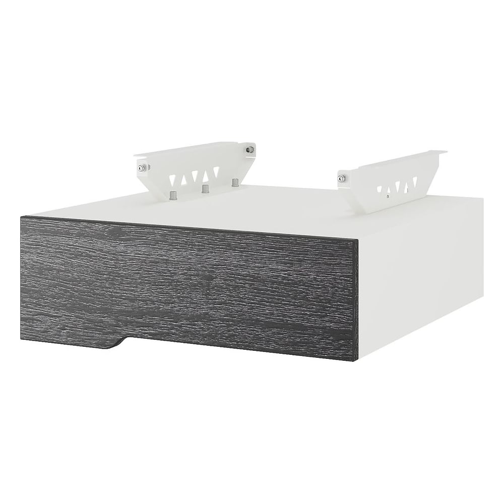 Тумба подвесная Kobor на 1 ящик T-1 white/wood 230483