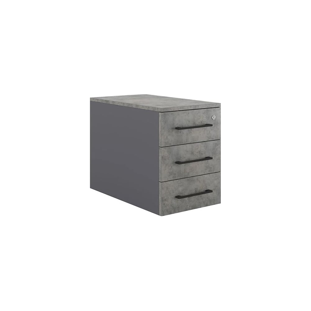 Тумба приставная Kobor TS3-40/70 graphite/chicago 221585
