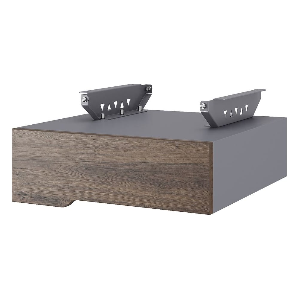 Тумба подвесная Kobor на 1 ящик T-1 graphite/charlston 230459