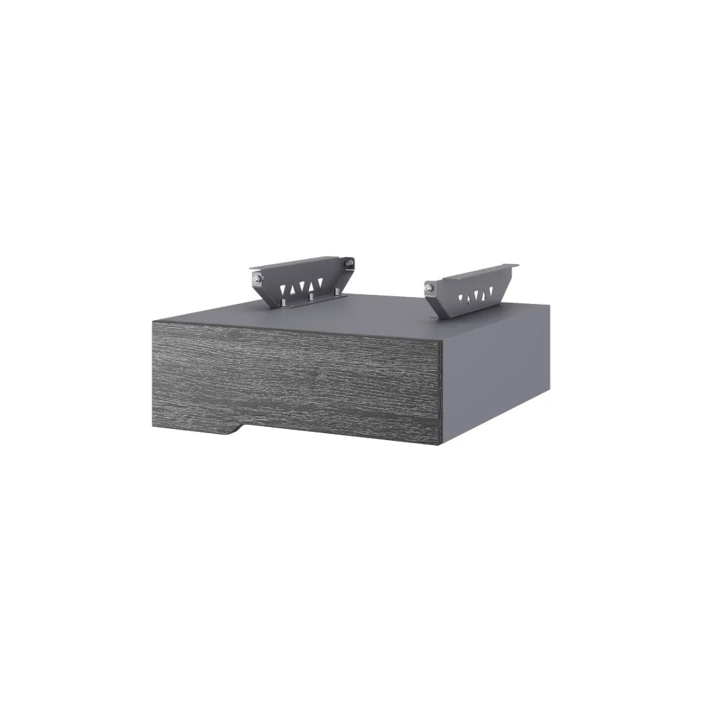 Тумба подвесная Kobor на 1 ящик T-1 graphite/wood 230568