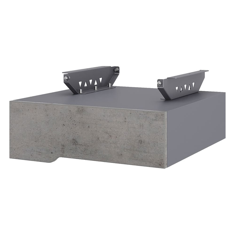 Тумба подвесная Kobor на 1 ящик T-1 graphite/chicago 230451