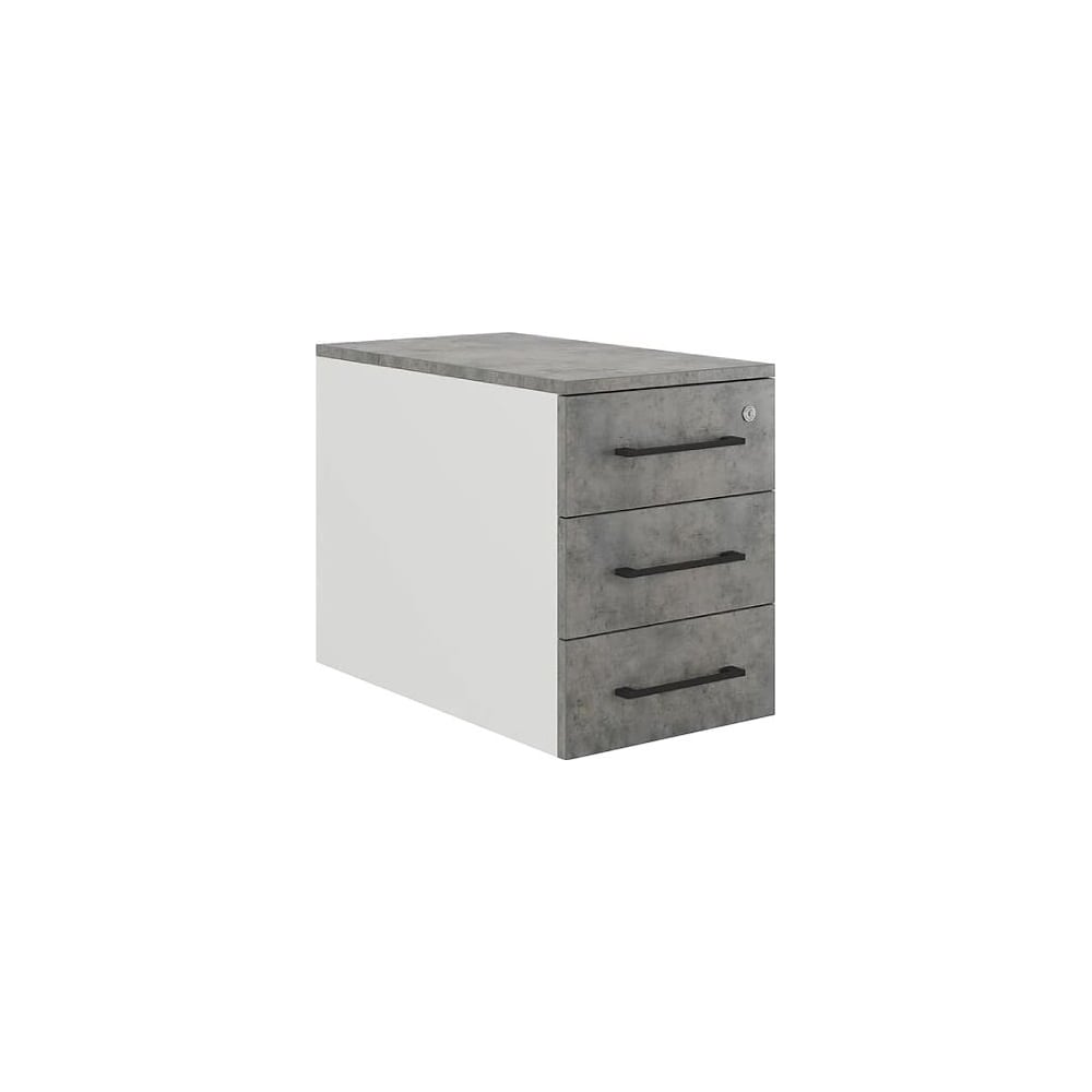 Тумба приставная Kobor TS3-40/70 white/chicago 221623