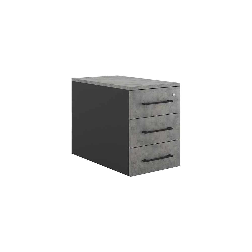 Тумба приставная Kobor TS3-40/50 black/chicago 221564