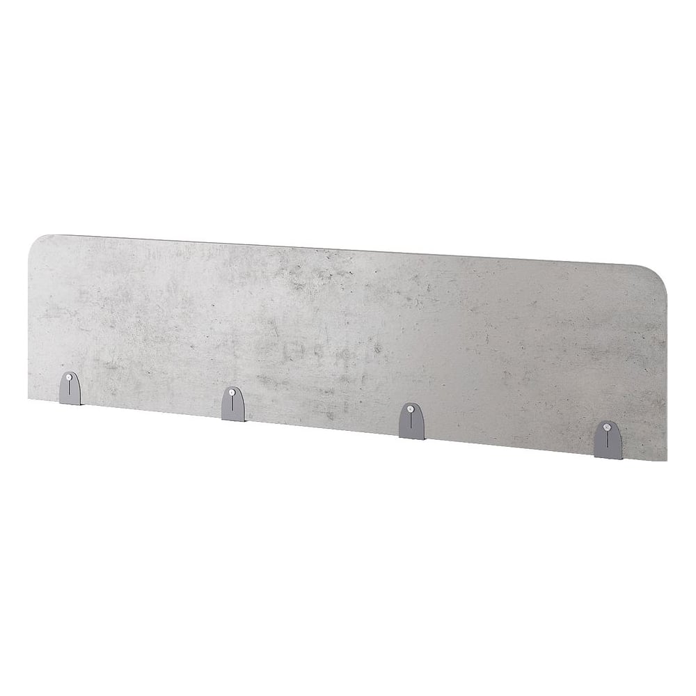 Верхний экран-перегородка Kobor ЛДСП EV-160 graphite/chicago 230041