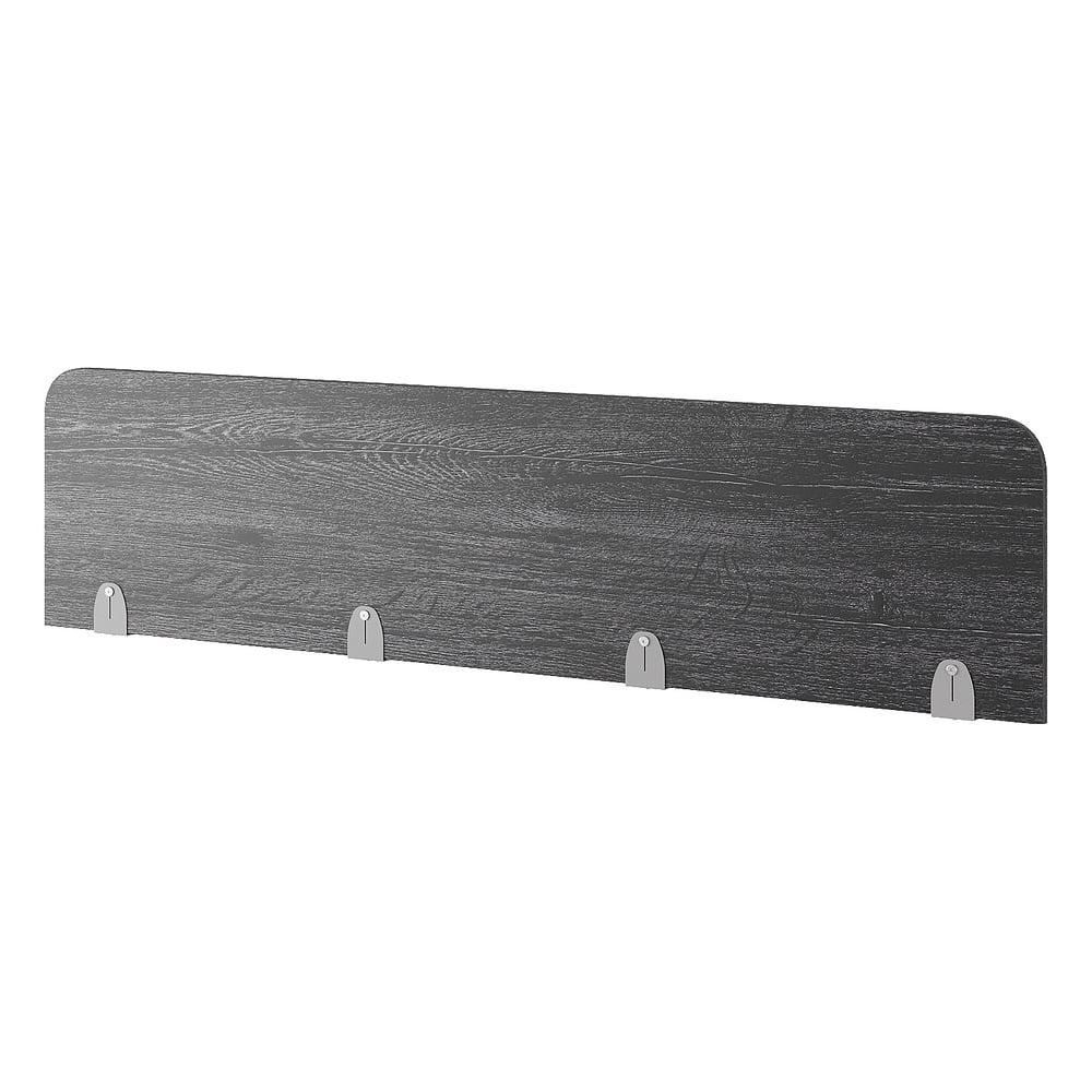 Верхний экран-перегородка Kobor ЛДСП EV-160 aluminum/wood 230077
