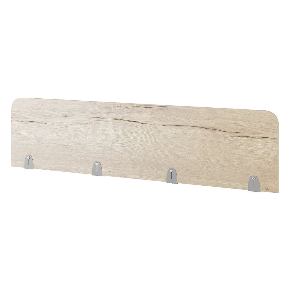 Верхний экран-перегородка Kobor ЛДСП EV-160 aluminum/natural 230083