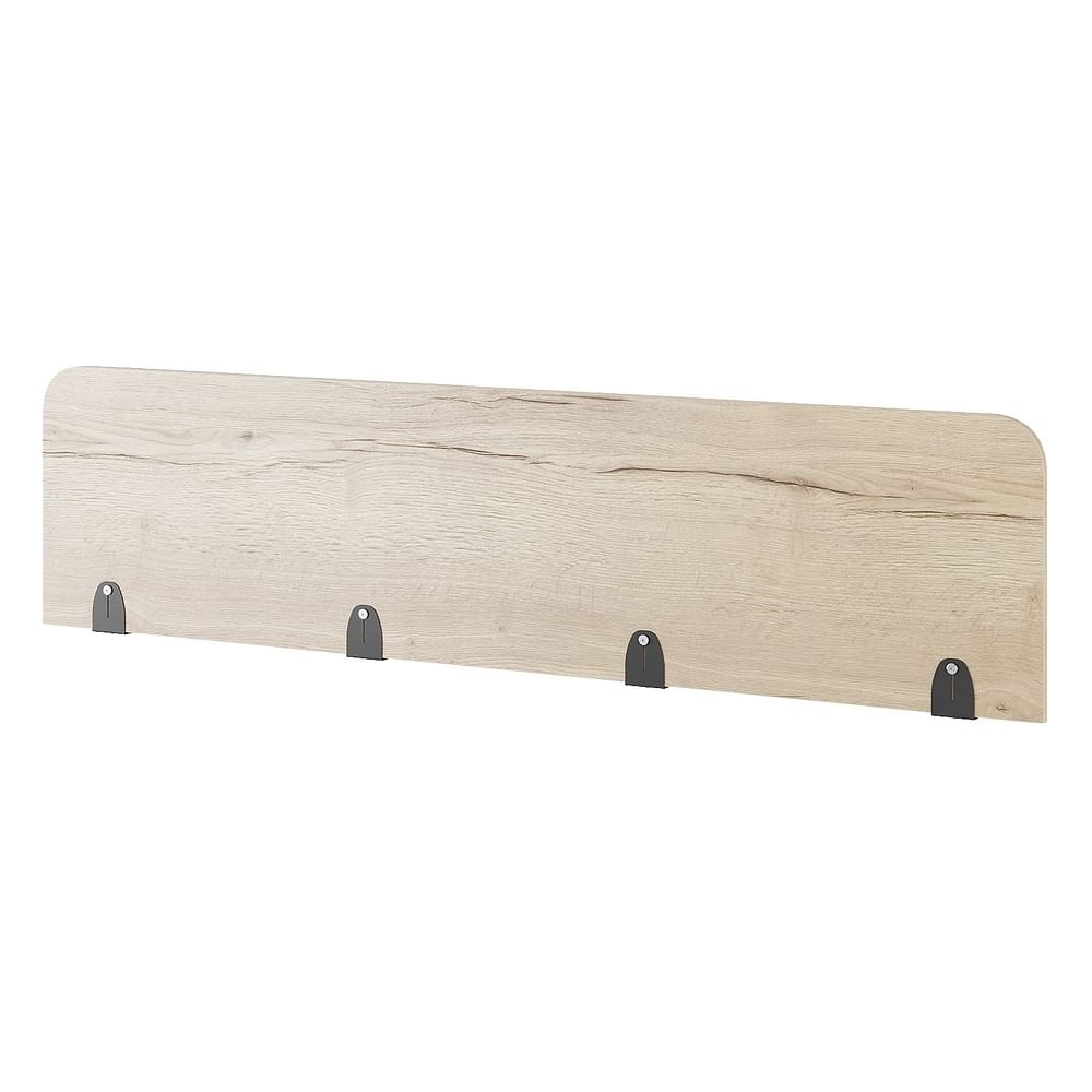 Верхний экран-перегородка Kobor ЛДСП EV-160 black/natural 230023