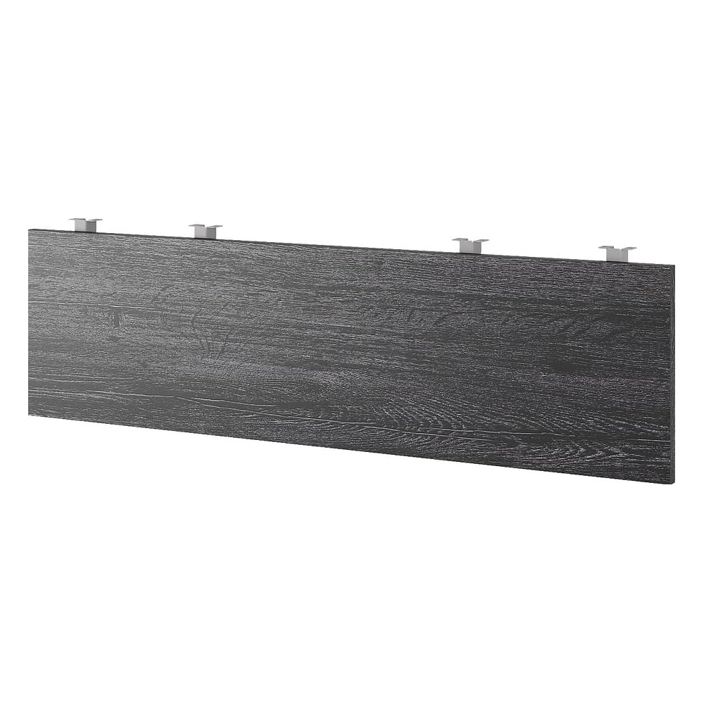 Нижний подвесной экран Kobor ЛДСП EN-120 aluminum/wood 230219