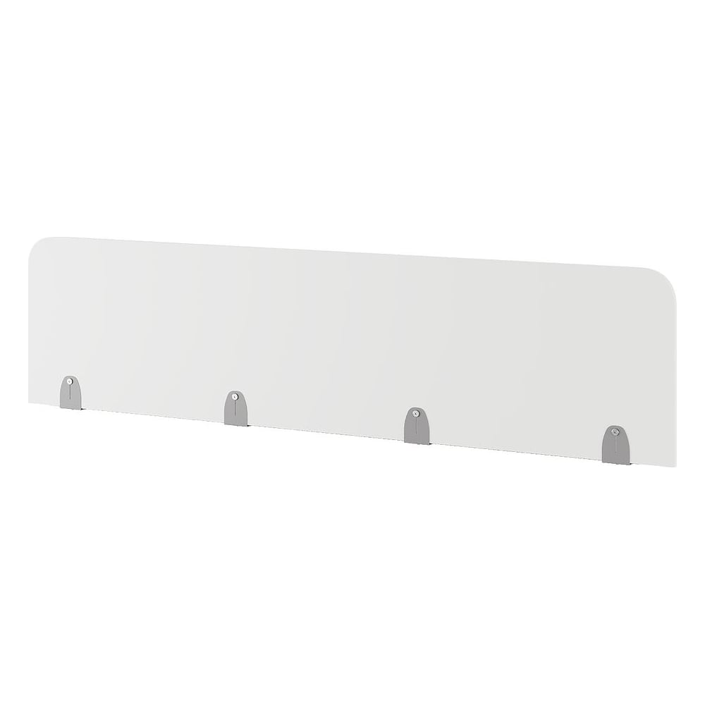 Верхний экран-перегородка Kobor ЛДСП EV-160 aluminum/premium 230065