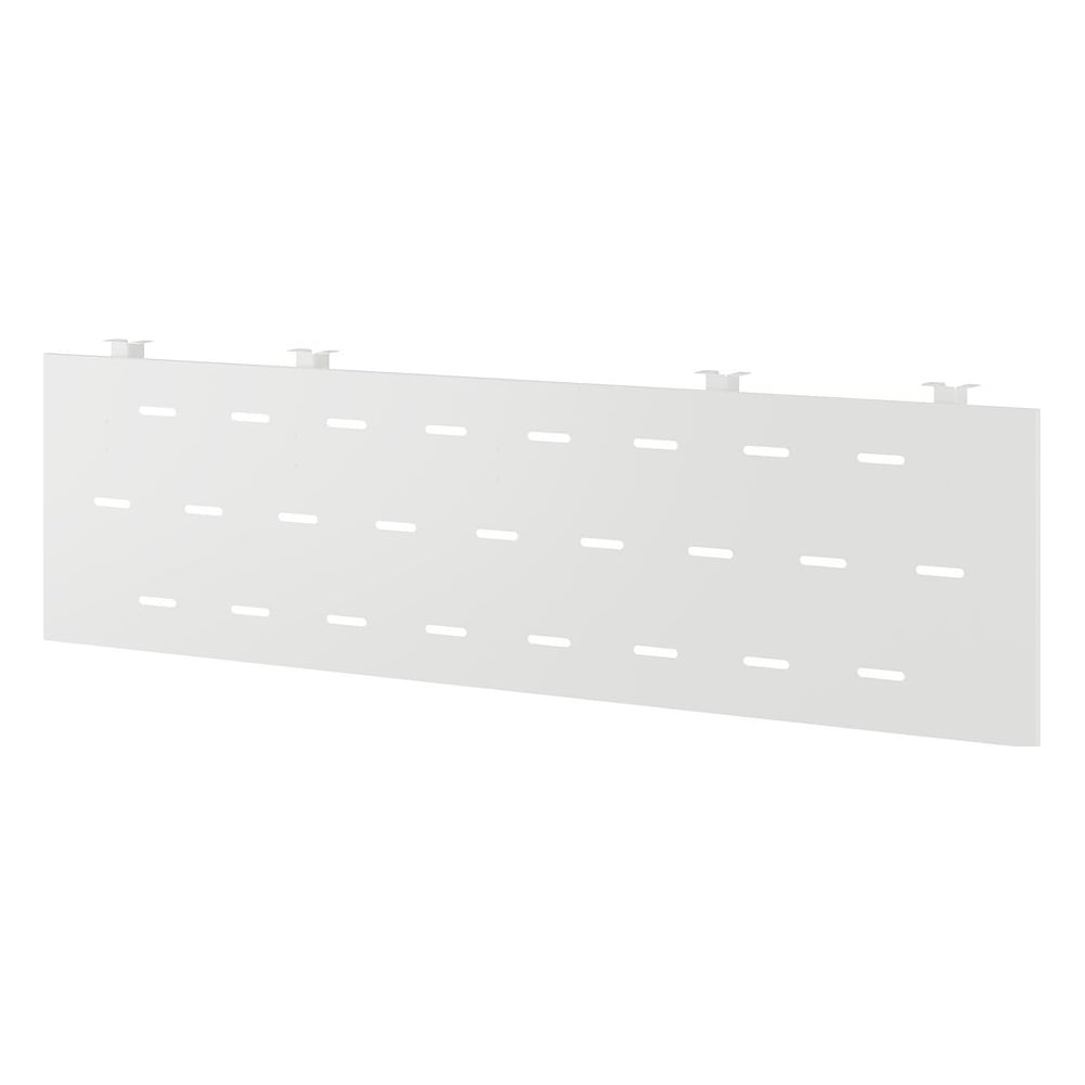 Нижний подвесной металлический экран Kobor EN1-160 white 230287