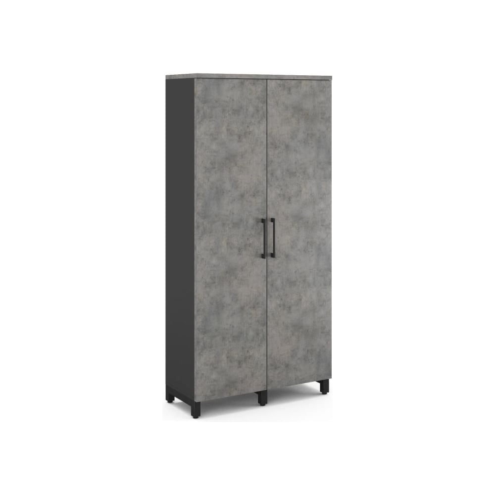 Шкаф распашной Kobor HR/5-90/60/M black/chicago 221933