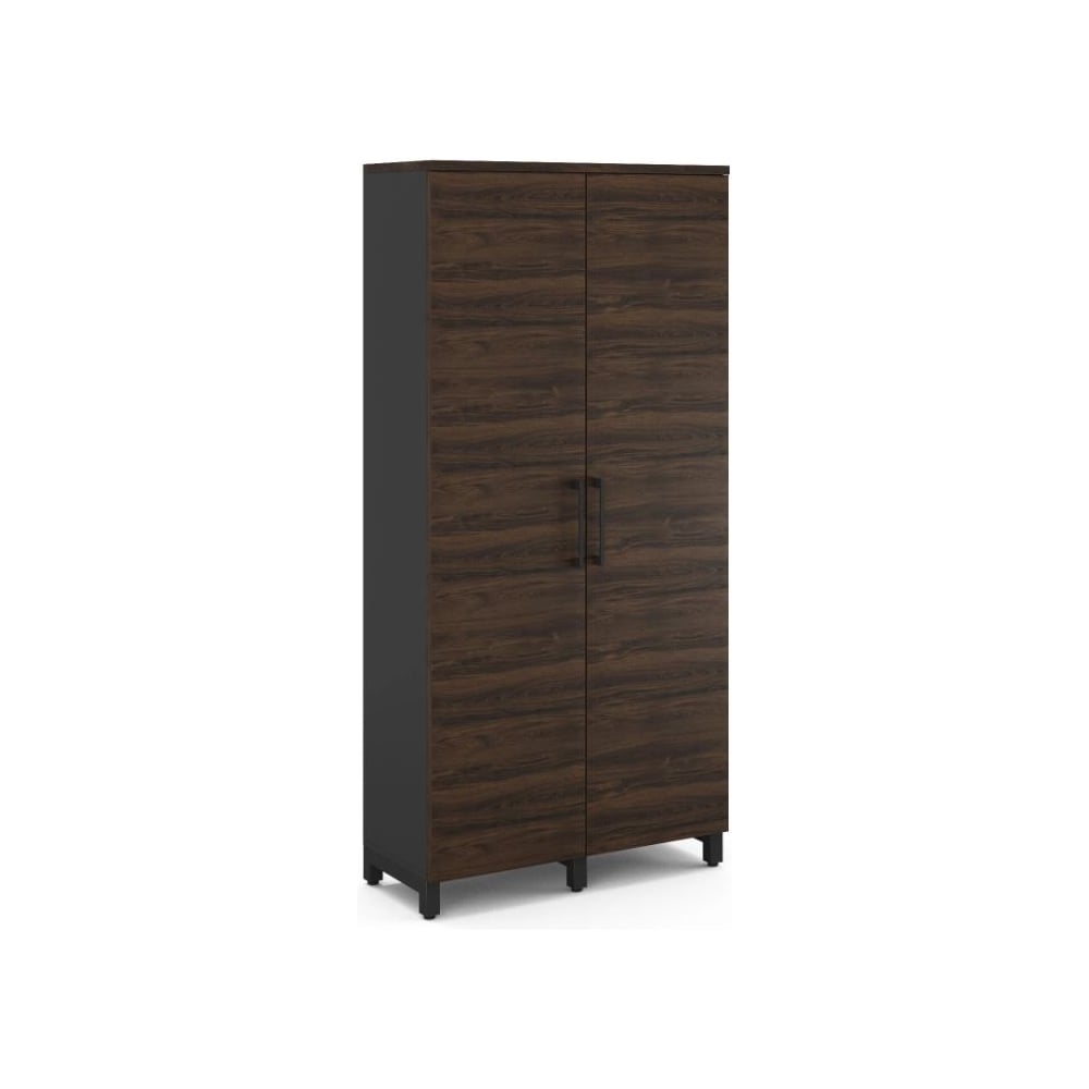 Шкаф распашной Kobor HR/5-90/60/M black/charlston 221017