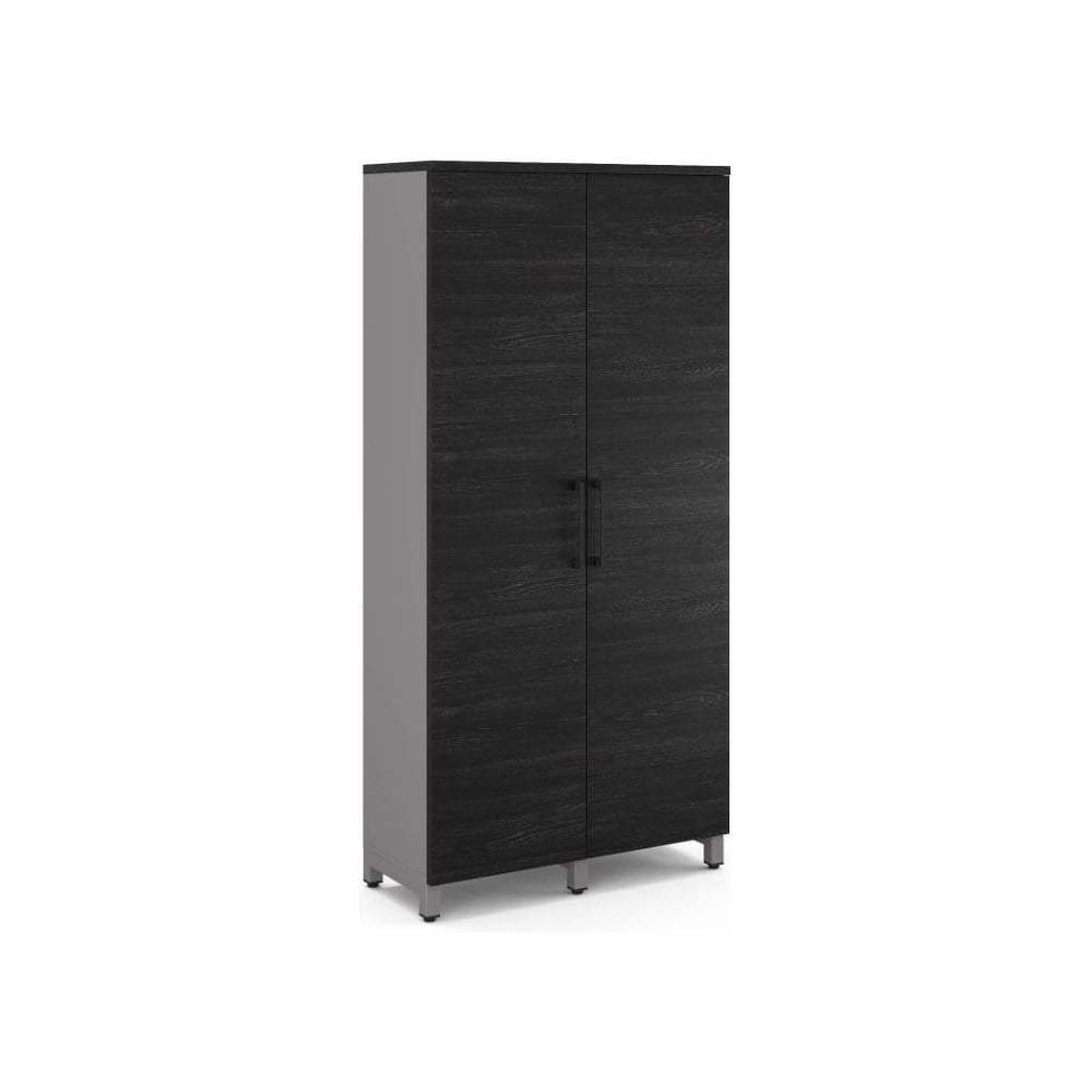 Шкаф распашной Kobor HR/5-90/60/M aluminum/wood 221966