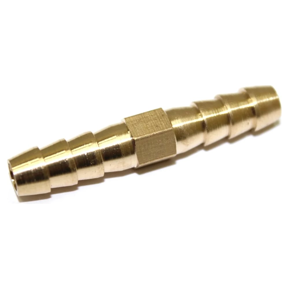 Переходник GETA ф 6/6мм латунь 2 шт ADP-6x6-BR-2PK