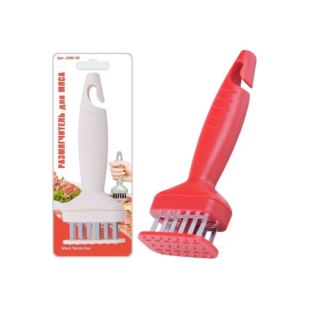 Изображение товара Размягчитель для мяса МУЛЬТИДОМ JH80-30 16x5,7x3 см ручной пластиковый