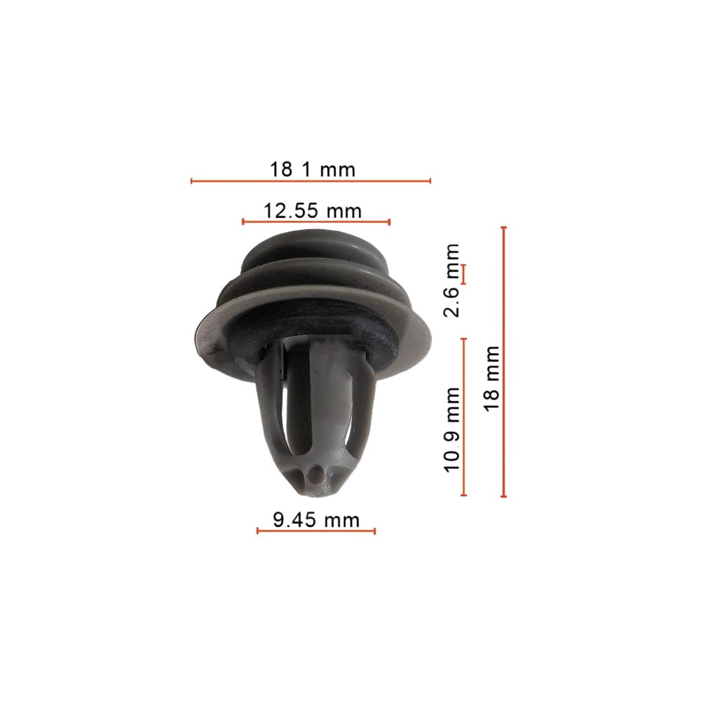 Клипса AVERS для BMW 07142754954 10 шт 07142754954-10