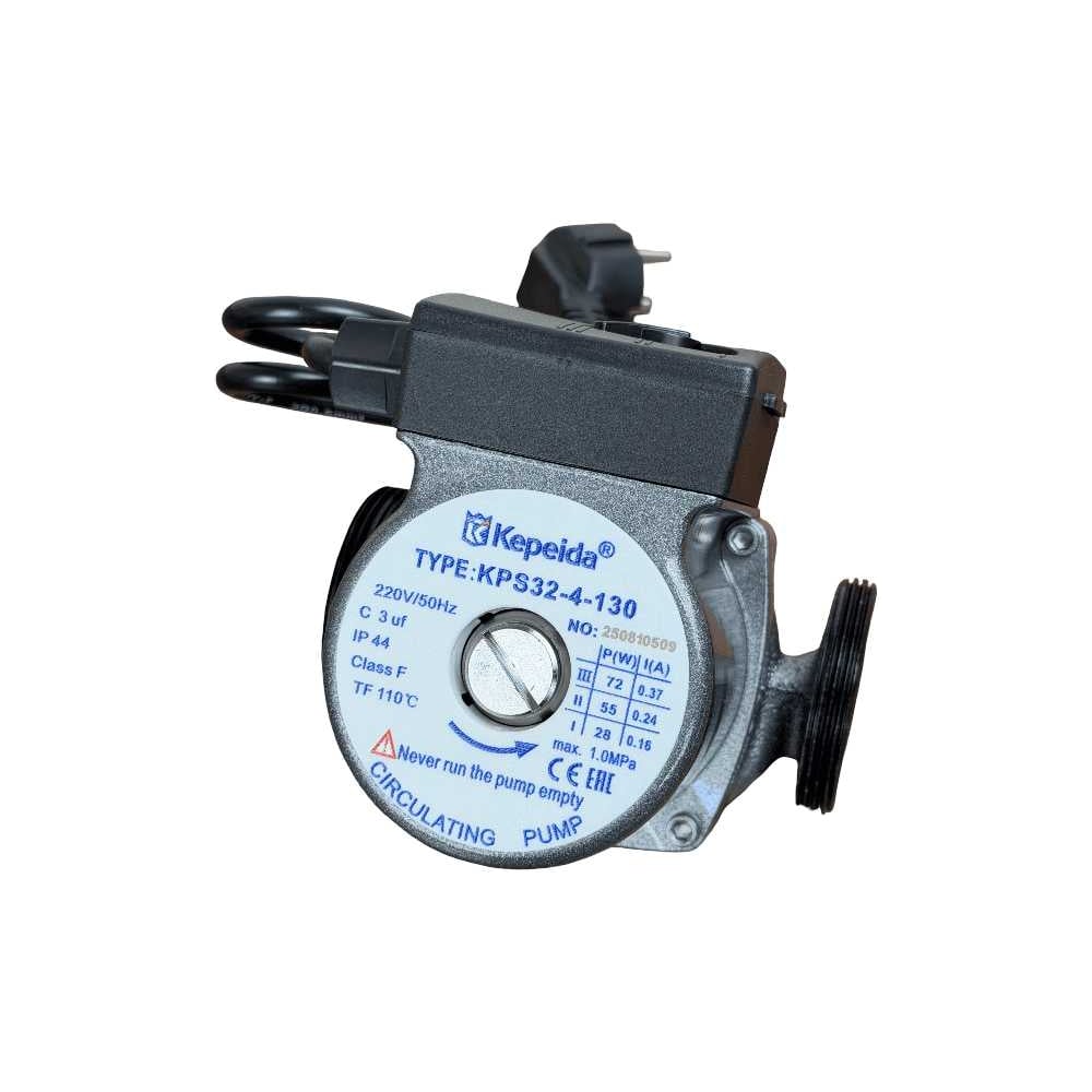 Изображение товара Насос циркуляционный Kepeida KPS32-4-130 1м Т030364 Изображение товара Насос циркуляционный Kepeida KPS32-4-130 1м Т030364