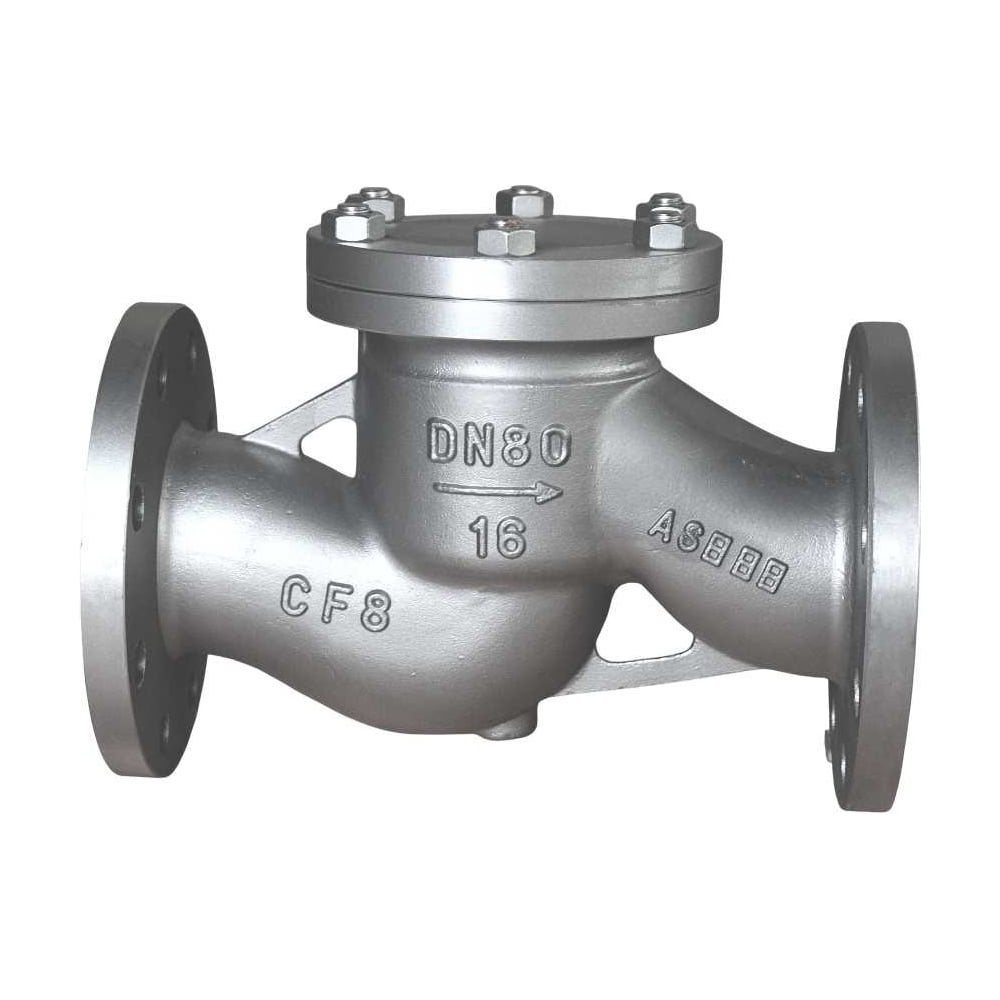 Изображение товара Обратный клапан фланцевый подъемный NEWKEY AISI304 DN80 (3) (CF8) PN16 NK-CSF80/4
