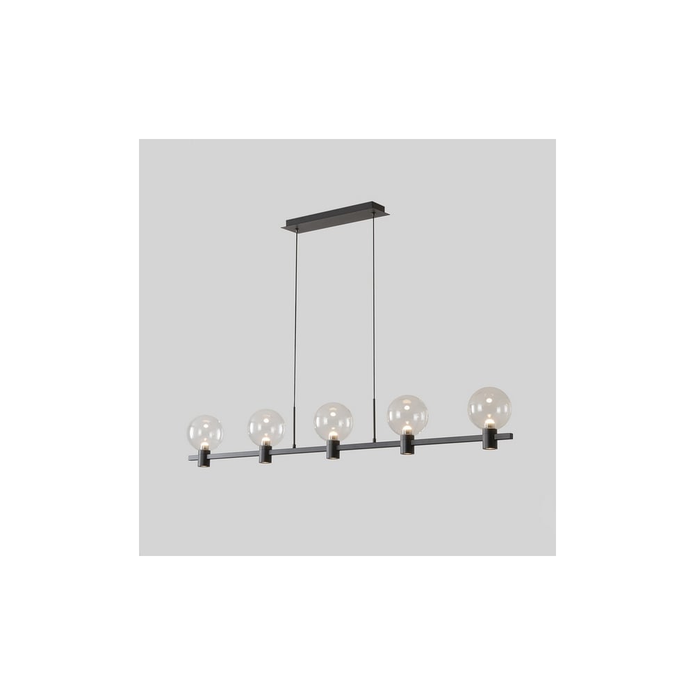 Подвесной светодиодный светильник Crystal lux DUET SP35W LED BLACK