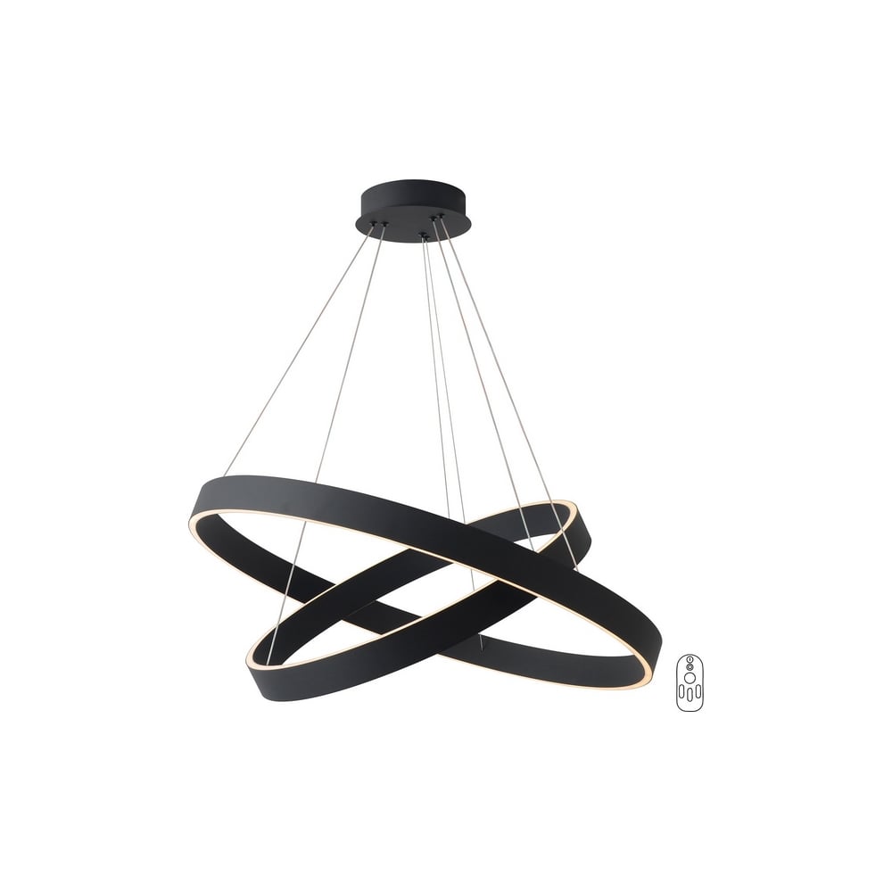 Подвесной светодиодный светильник Crystal lux TRON SP123W LED BLACK