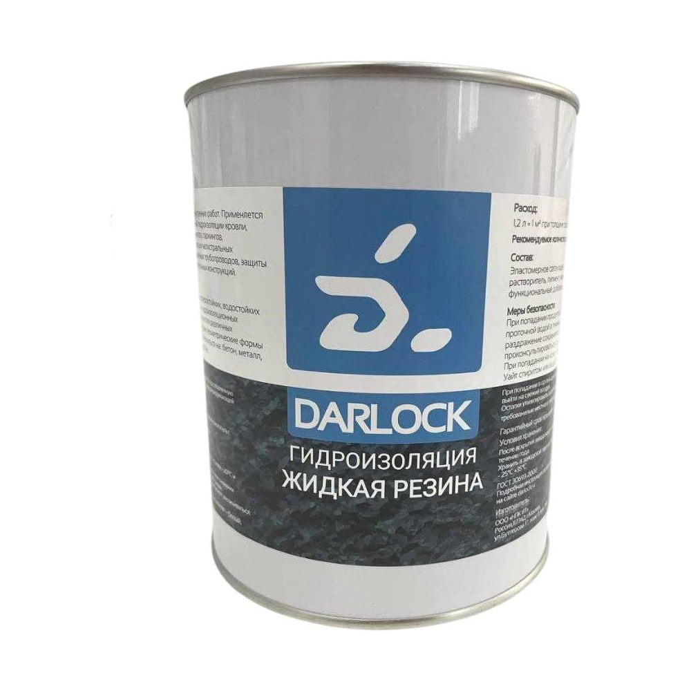 Жидкая резина для кровли Darlock 1л 903033526