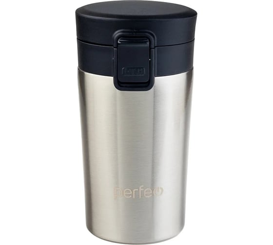 Изображение товара Термокружка для напитков Perfeo с крышкой-поилкой, ситечком, 0.35 л 30016017