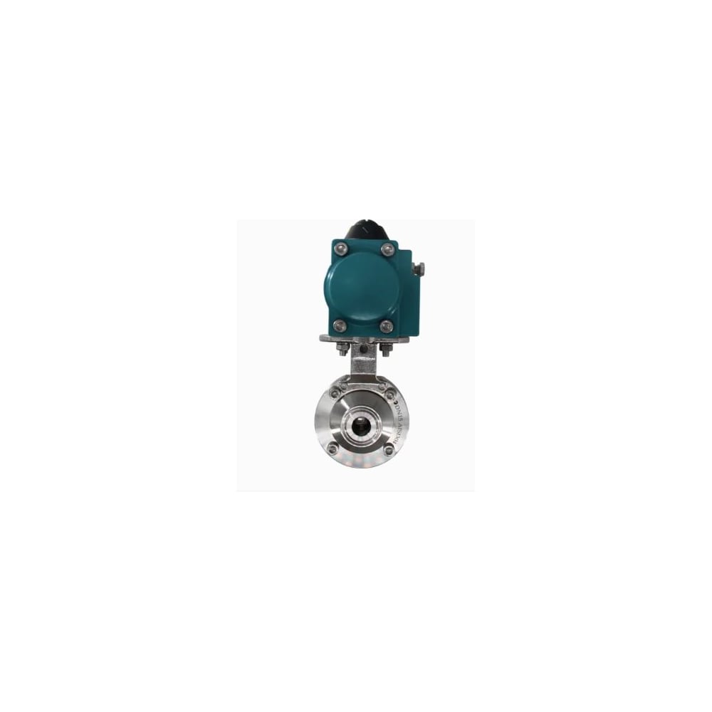 Затвор дисковый нержавеющий NEWKEY Clamp AISI304 DN40 (1_1/2), с односторонним пневмоприводом AT63S NK-DZCLP40/4*AT63S