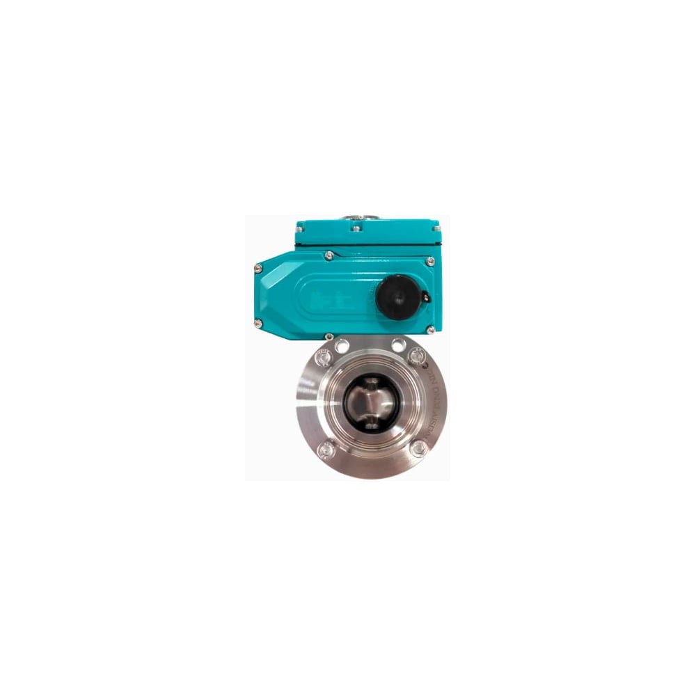 Затвор дисковый нержавеющий NEWKEY Clamp AISI304 DN40 (1_1/2), с электроприводом AC 220V (С-05) NK-DZCLPEPDM40/4*PEAH50