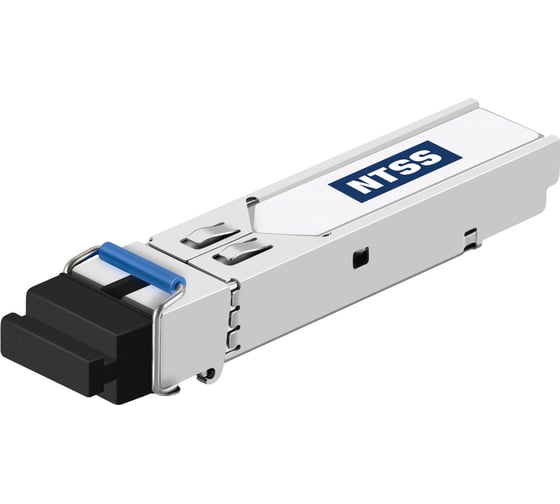 Изображение товара Модуль NTSS SFP 1,25Гбит/с, simplex SC, WDM Tx/Rx 1550/1310нм, SM, дальность до 20км, DDMшт NTSS-SFP-1.25G-53-20SD
