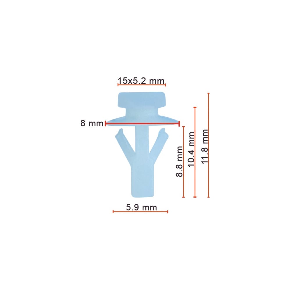 Клипса AVERS для Nissan 8085089961 10 шт 8085089961-10