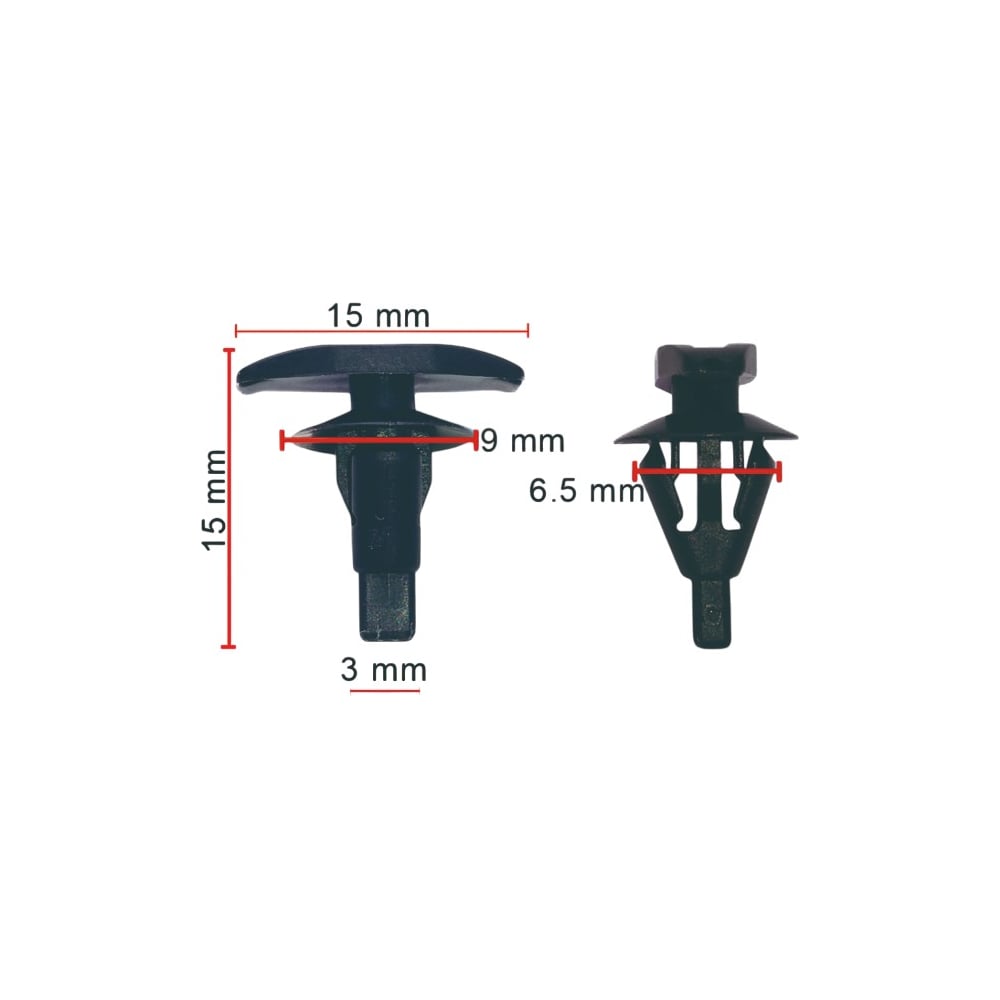 Клипса AVERS для Nissan 808504BA0A 10 шт 808504BA0A-10