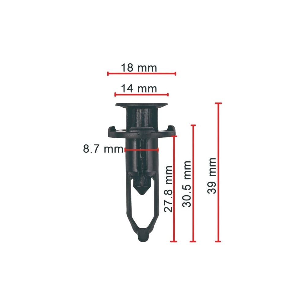 Клипса AVERS для Toyota 5216102020 10 шт 5216102020-10