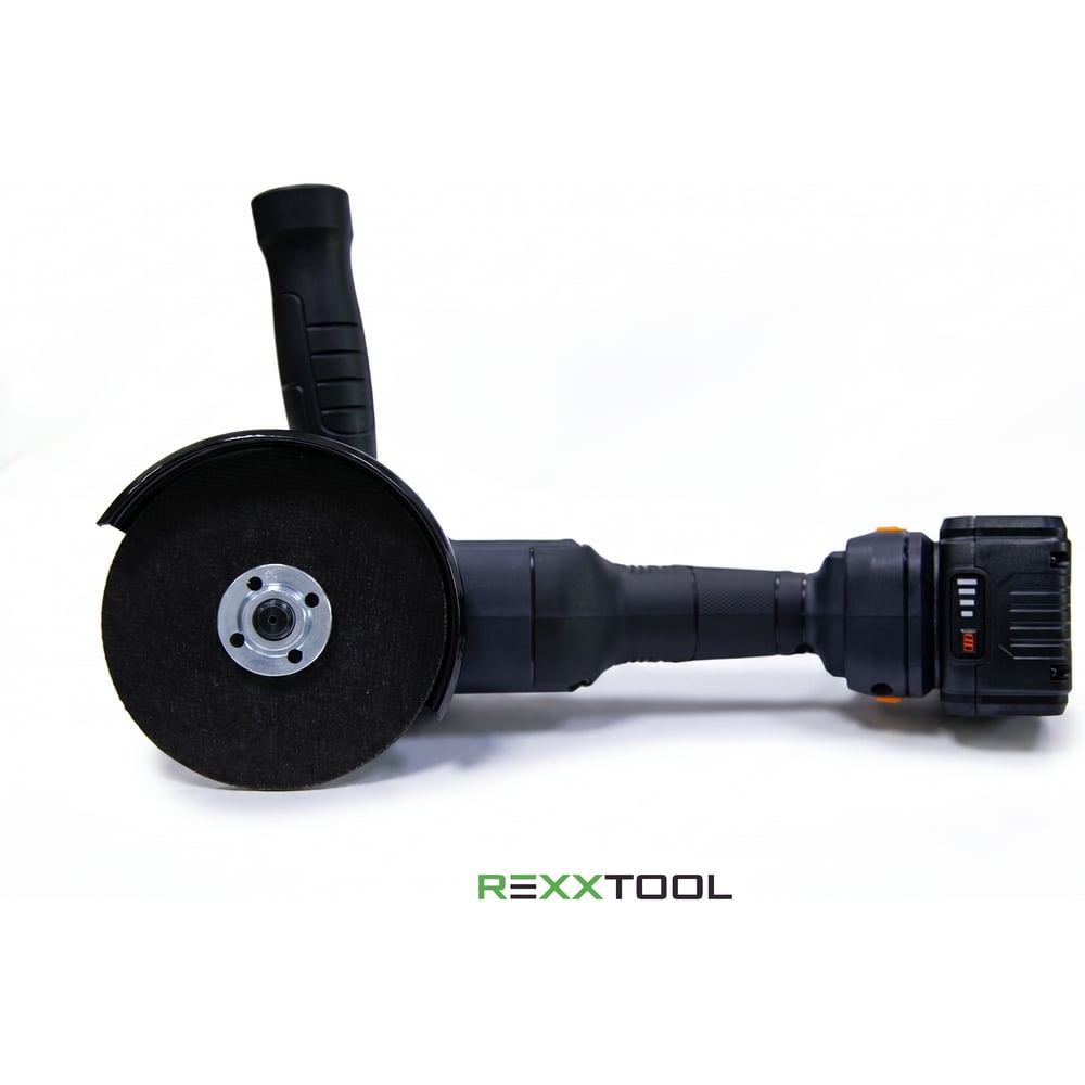 Изображение товара Аккумуляторная угловая шлифовальная машина REXXTOOL MaxXT с регулятором оборотов, 2 АКБ, 125мм, комплект расходных абразивных материалов RXT-MXT2BATT-125 Изображение товара Аккумуляторная угловая шлифовальная машина REXXTOOL MaxXT с регулятором оборотов, 2 АКБ, 125мм, комплект расходных абразивных материалов RXT-MXT2BATT-125