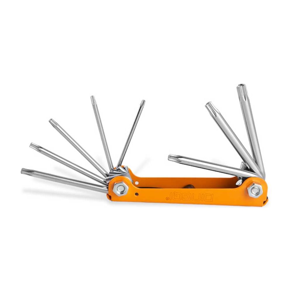 Набор ключей шестигранных DINGQI Torx Key 8 шт. (T9-T40) 17001