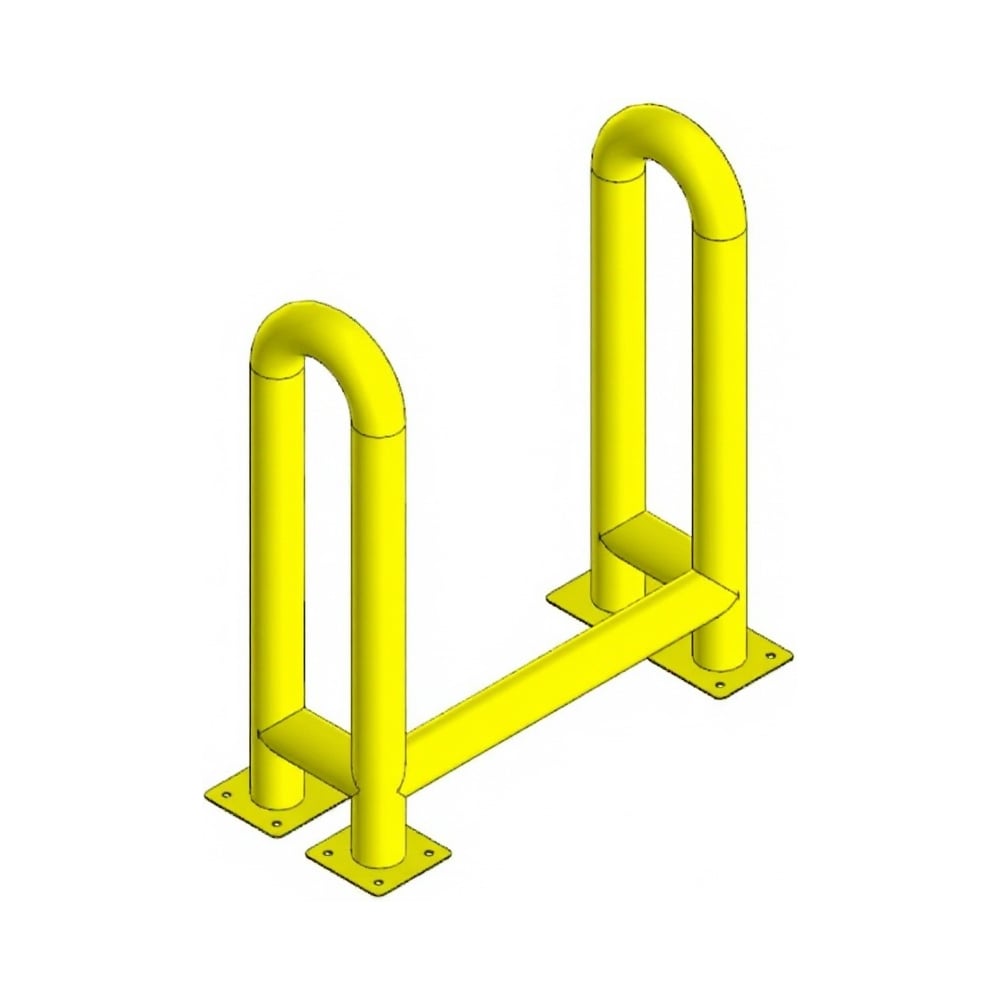 Защита шкафа Parallax ПК тип 1, 875x750 мм, желтая 611YL875750-ZCH