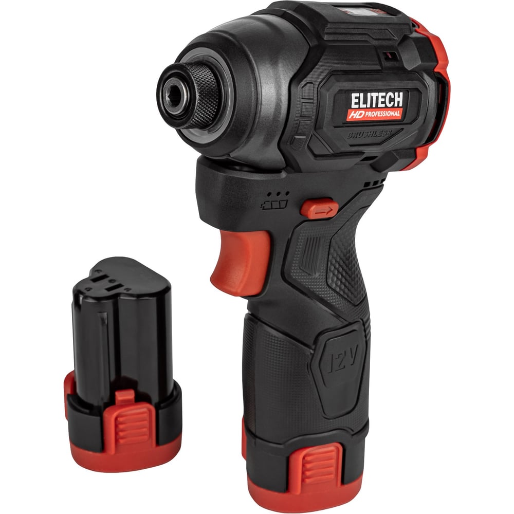 Изображение товара Винтовёрт аккумуляторный прямой Elitech CS1201L (E2201.070.01) 210299 Изображение товара Винтовёрт аккумуляторный прямой Elitech CS1201L (E2201.070.01) 210299