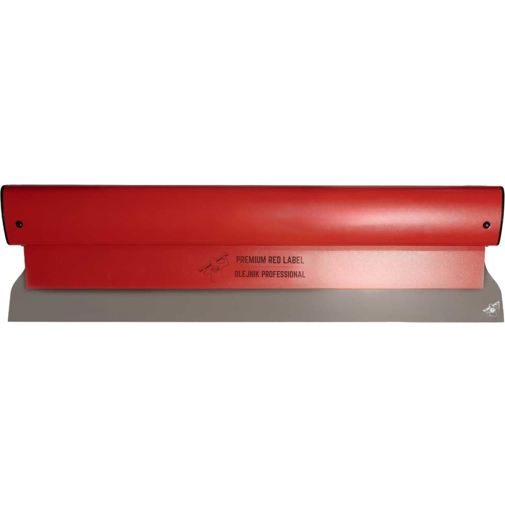 Шпатель для механизации Olejnik 0.65*106*1000 мм, RED LABEL / РЕД ЛЕЙБЛ, красный алюм.проф, золотое лезвие / ОЛЕЙНИК 123101000G7RG
