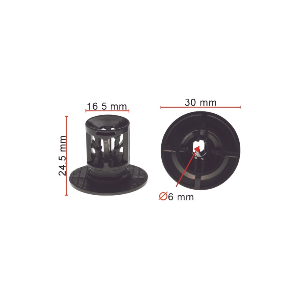 Крепеж AVERS для Toyota 9046717027C0 10 шт 9046717027C0-10