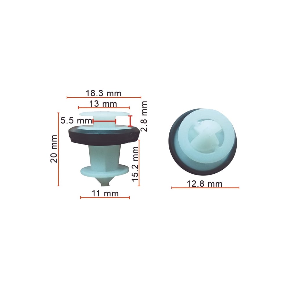 Клипса AVERS для Toyota 677730E020 10 шт 677730E020-10