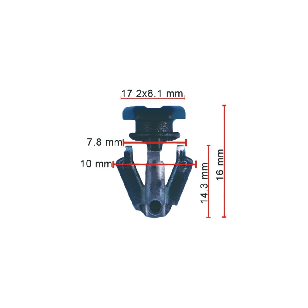 Клипса AVERS для Toyota 9046706092 10 шт 9046706092-10