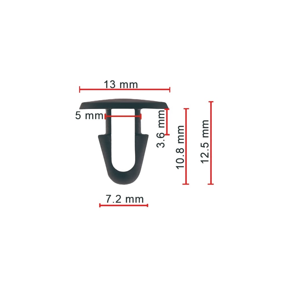 Клипса AVERS для Toyota 9046708004 10 шт 9046708004-10