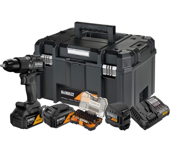 Изображение товара Ударная дрель-шуруповерт Dewalt McLaren Limited Edition DCD86MM2KT, 18 В, 2000 об/мин, с 2 АКБ 4 Ач и ЗУ, в кейсе TSTAK DCD86MM2KT-QW
