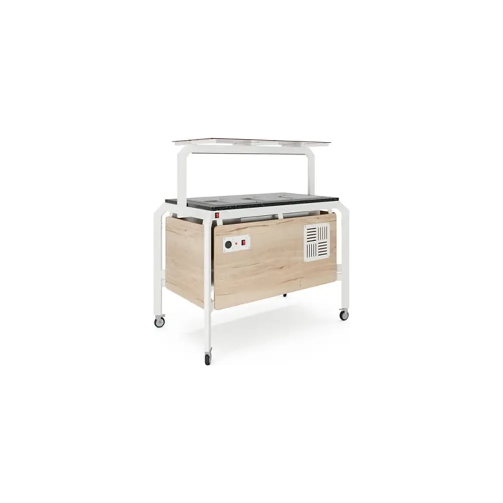 Модуль мобильный горячий Kobor AT120 white/natural/black 56859