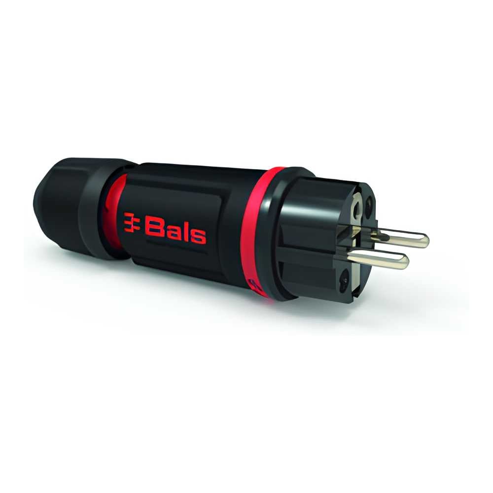 Изображение товара Вилка Bals Schuko 16A 3п(2P+E) 250В, IP54 красный MULTI-GRIP 7373-1 Изображение товара Вилка Bals Schuko 16A 3п(2P+E) 250В, IP54 красный MULTI-GRIP 7373-1